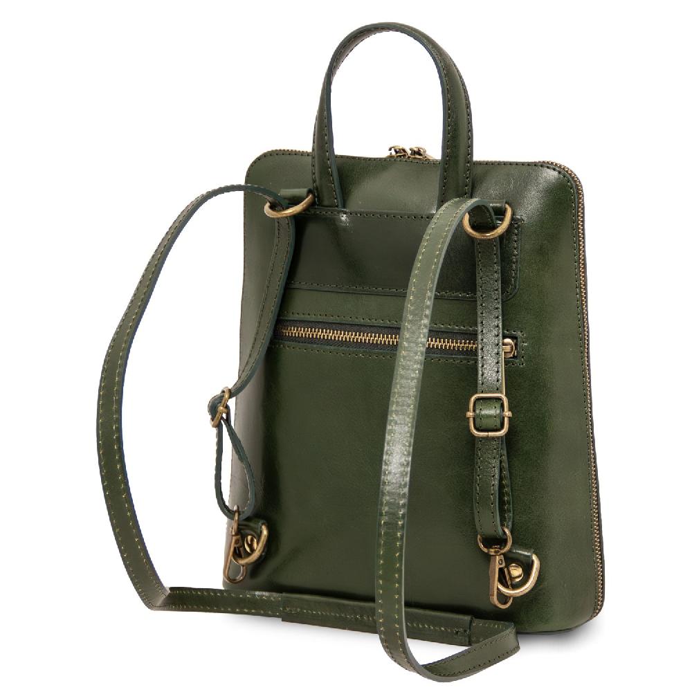 Tuscany Leather Zaino Piccolo da Donna in Pelle Saldi Di Fabbrica