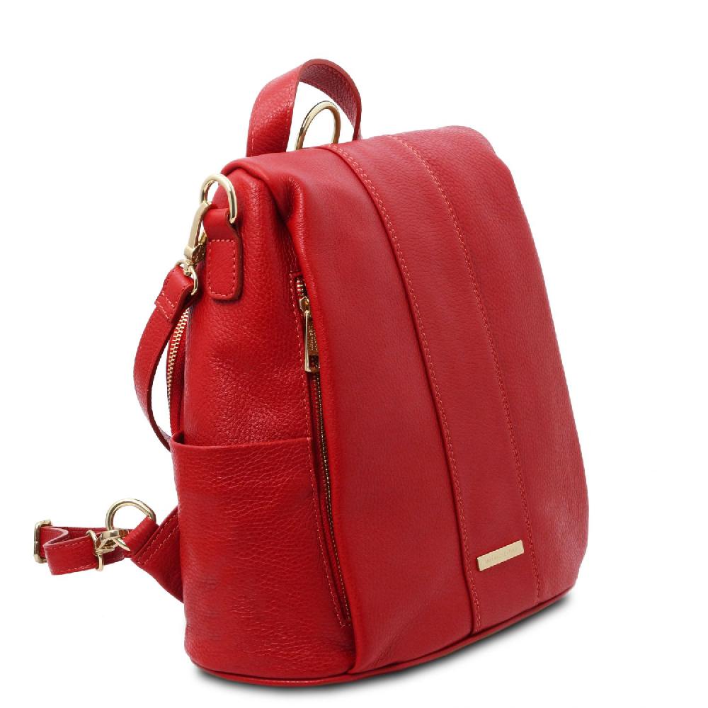 Tuscany Leather Zaino da Donna in Pelle Morbida Nuova