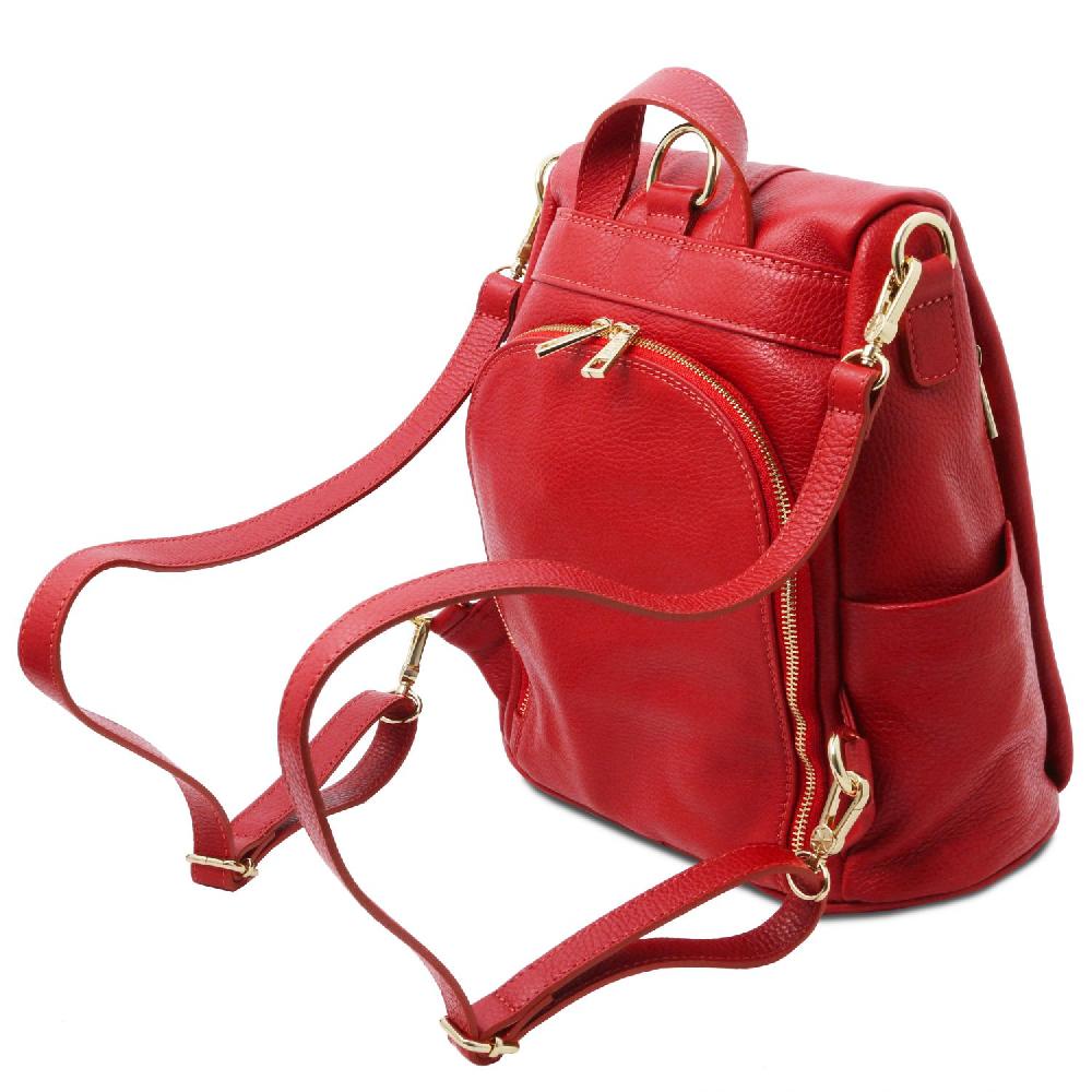 Tuscany Leather Zaino da Donna in Pelle Morbida Nuova