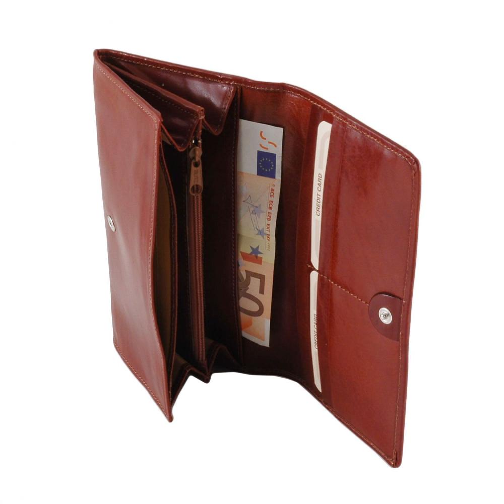 Tuscany Leather Esclusivo Portafoglio da Donna in Pelle Novità