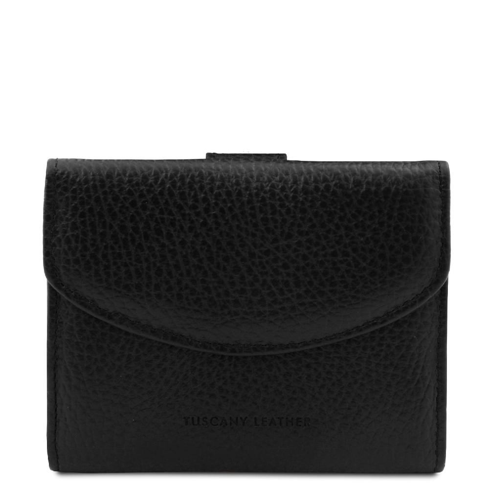 Tuscany Leather Esclusivo Portafoglio da Donna 3 Ante con Portaspiccioli in Pelle Offerta