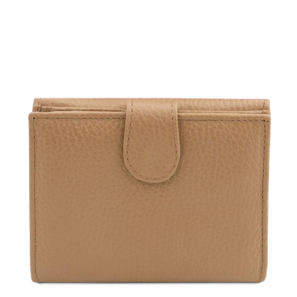 Tuscany Leather Esclusivo Portafoglio da Donna 3 Ante con Portaspiccioli in Pelle Online