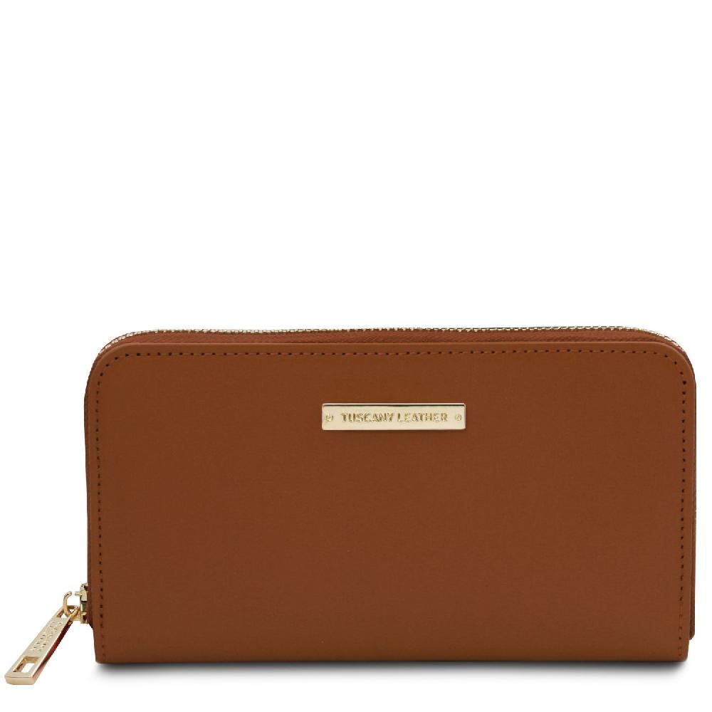 Tuscany Leather Esclusivo Portafogli in Pelle zip Around Offerte