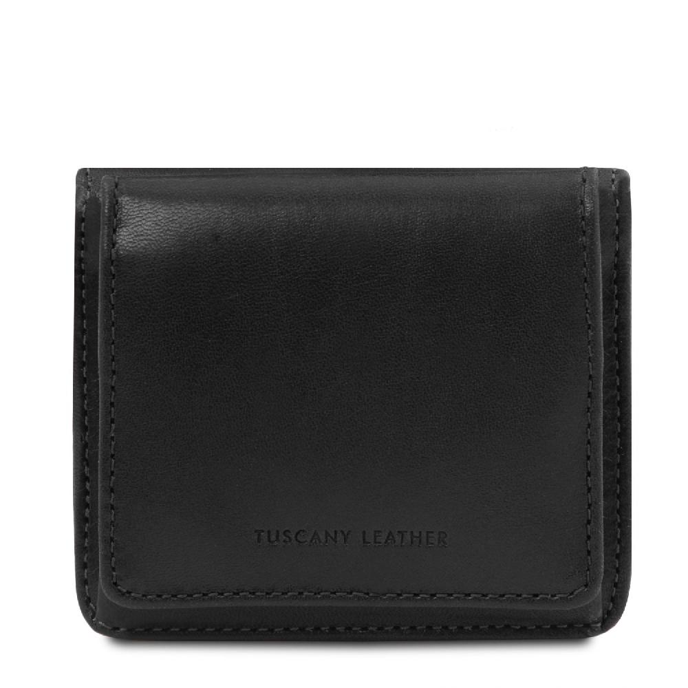 Tuscany Leather Esclusivo Portafogli in Pelle con Portamonete Nuova