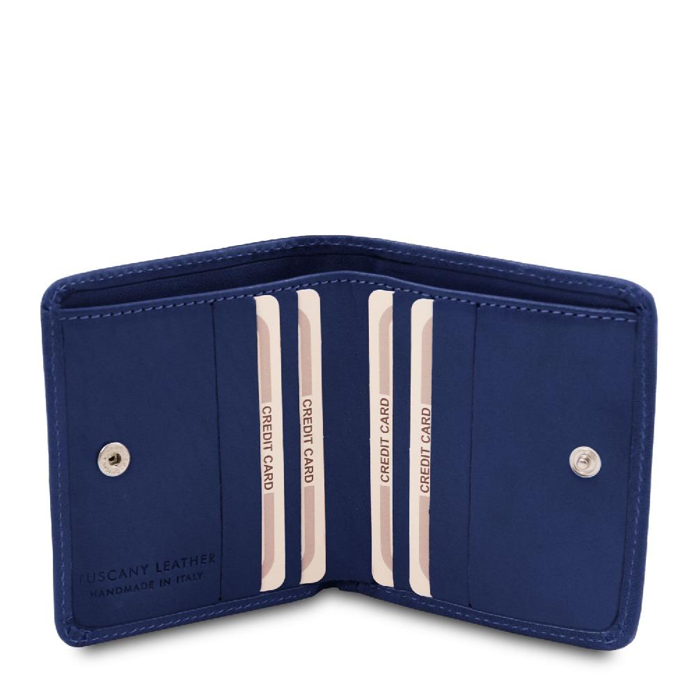 Tuscany Leather Esclusivo Portafogli in Pelle con Portamonete Italy