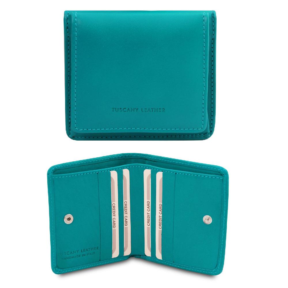 Tuscany Leather Esclusivo Portafogli in Pelle con Portamonete Ritorno libero