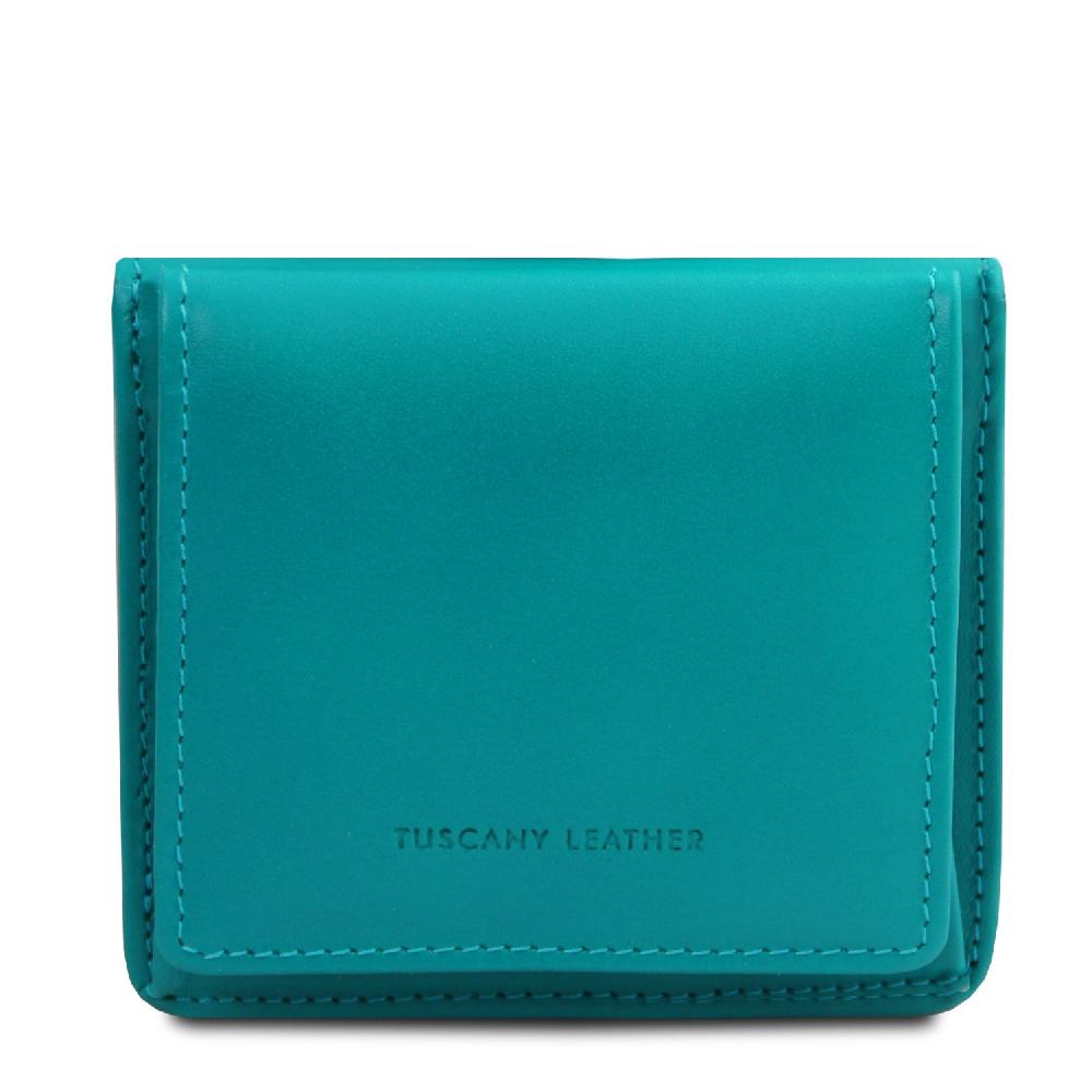 Tuscany Leather Esclusivo Portafogli in Pelle con Portamonete Ritorno libero