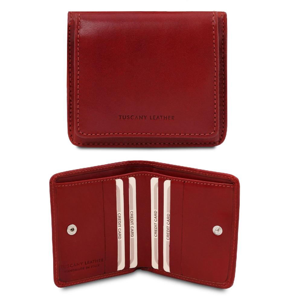 Tuscany Leather Esclusivo Portafogli in Pelle con Portamonete 2025