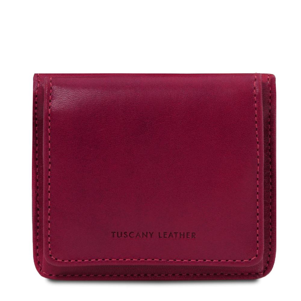 Tuscany Leather Esclusivo Portafogli in Pelle con Portamonete Nuovo