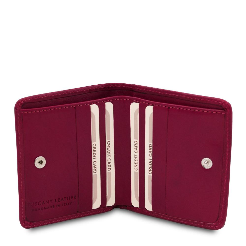 Tuscany Leather Esclusivo Portafogli in Pelle con Portamonete Nuovo