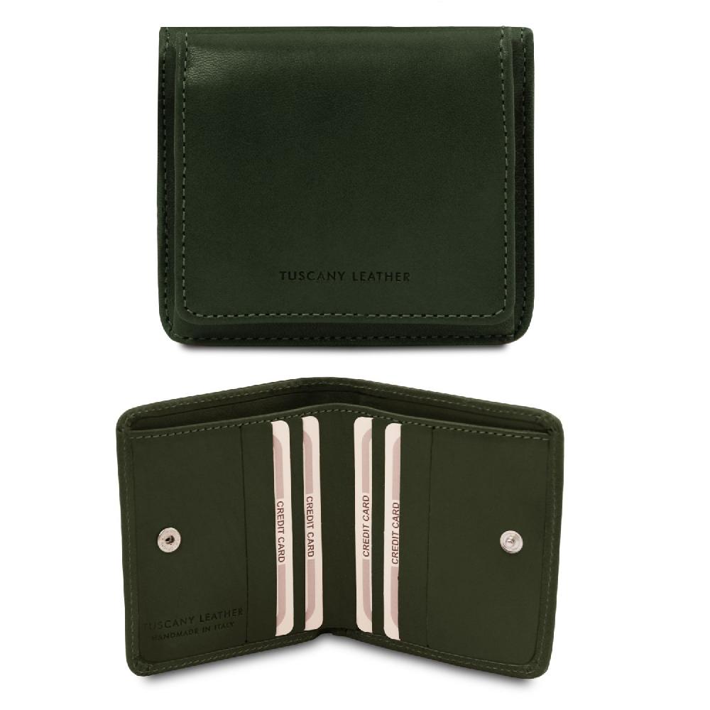 Tuscany Leather Esclusivo Portafogli in Pelle con Portamonete Latest stili