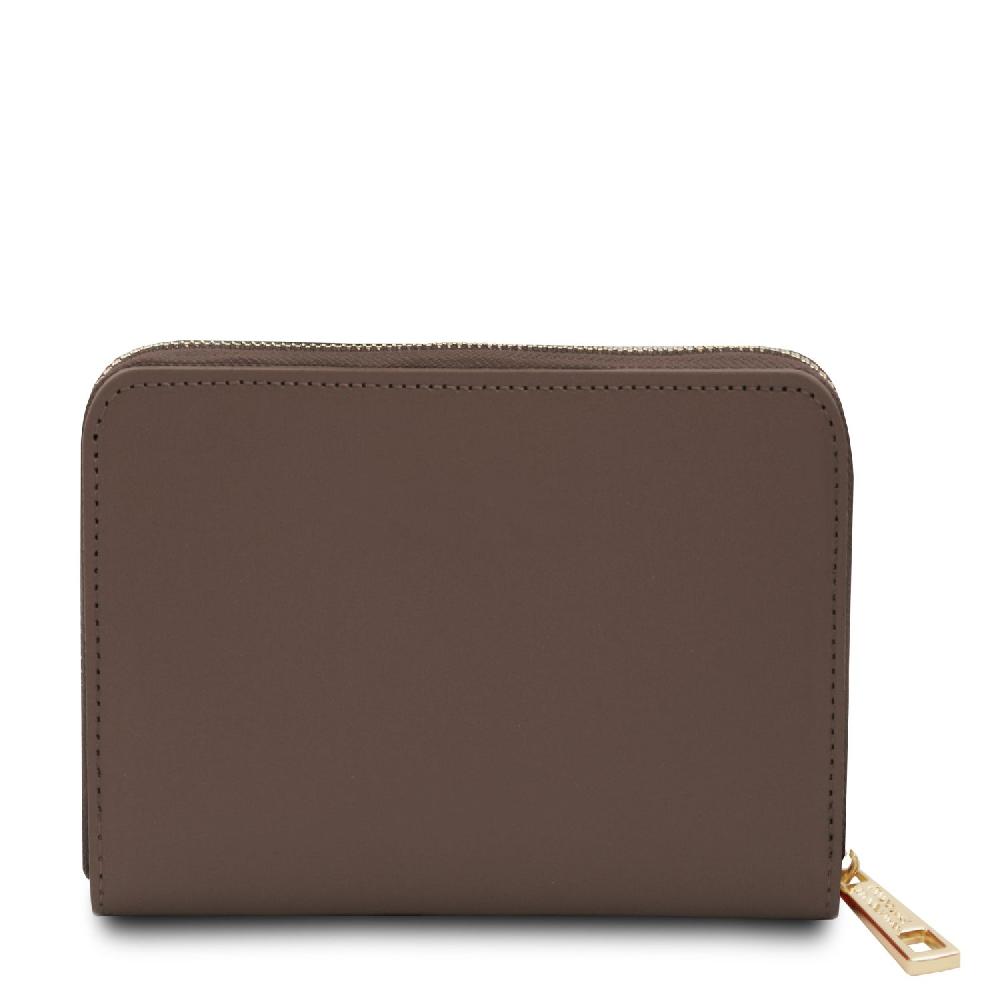 Tuscany Leather Esclusivo Portafogli in Pelle zip Around Spedizione Gratuita