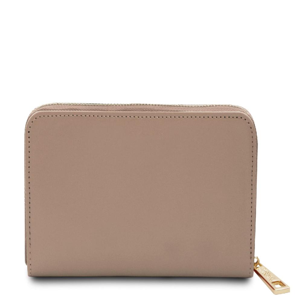 Tuscany Leather Esclusivo Portafogli in Pelle zip Around Pezzi Unici