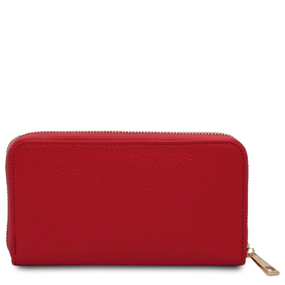 Tuscany Leather Esclusivo Portafogli in Pelle zip Around Promozione Limitata