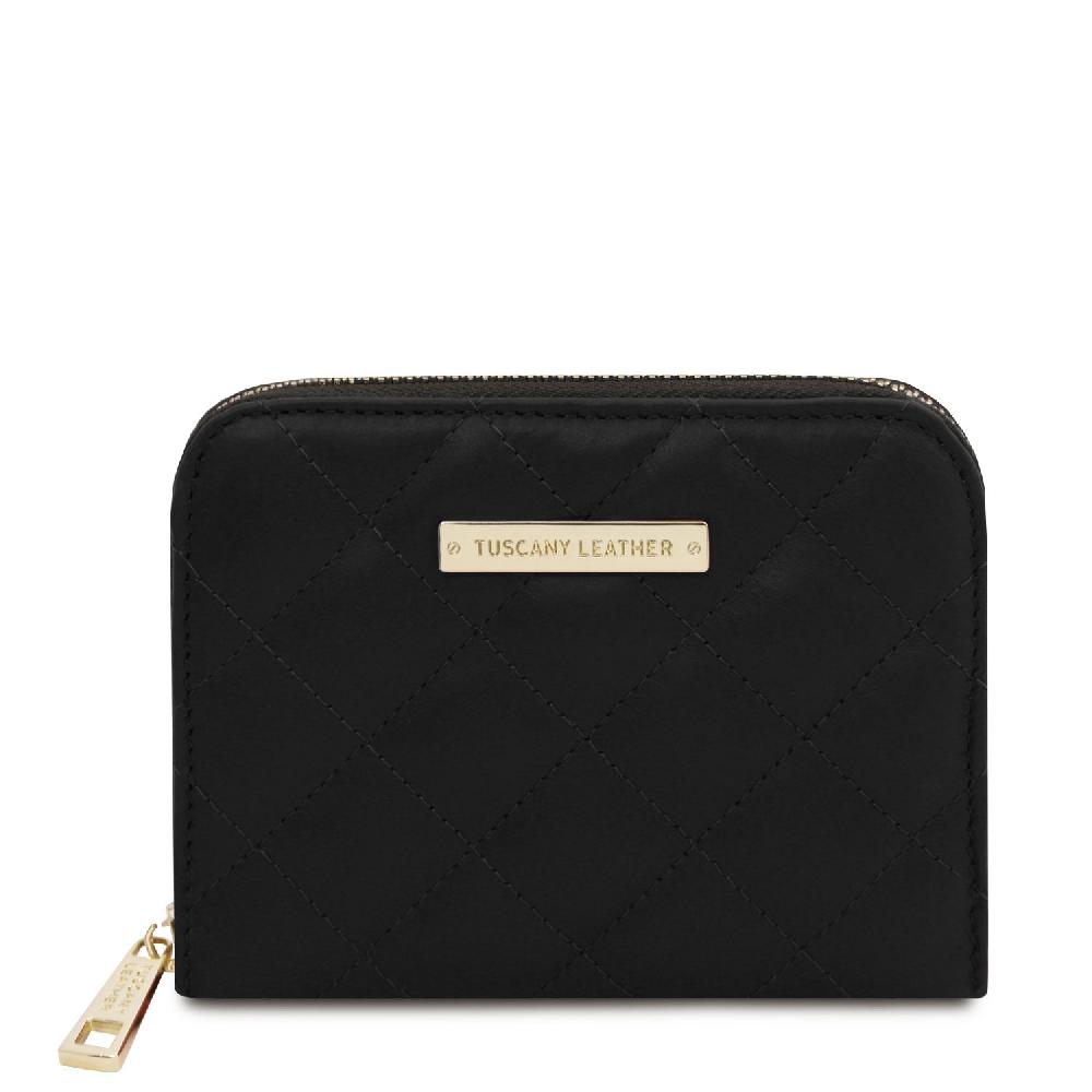 Tuscany Leather Esclusivo Portafogli in Pelle Morbida zip Around Sconto