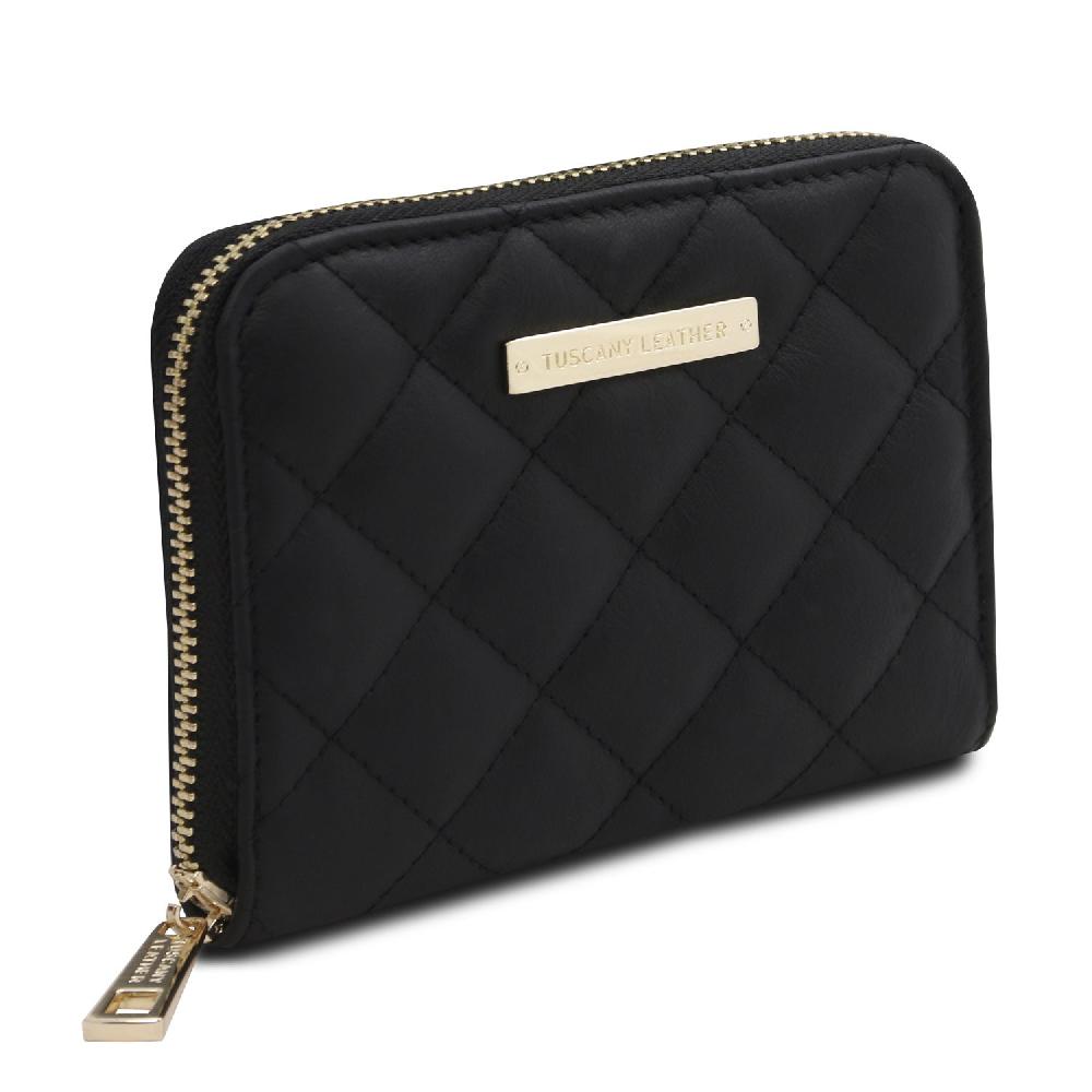Tuscany Leather Esclusivo Portafogli in Pelle Morbida zip Around Sconto