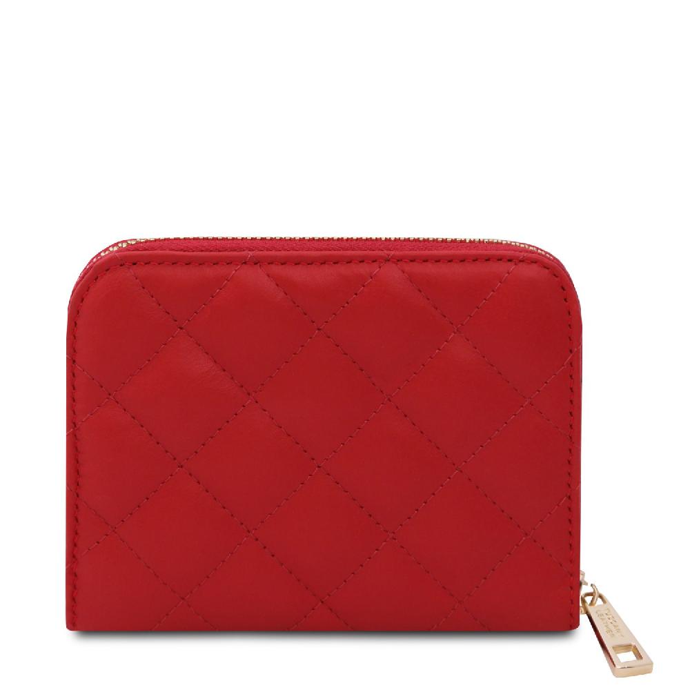 Tuscany Leather Esclusivo Portafogli in Pelle Morbida zip Around Outlet