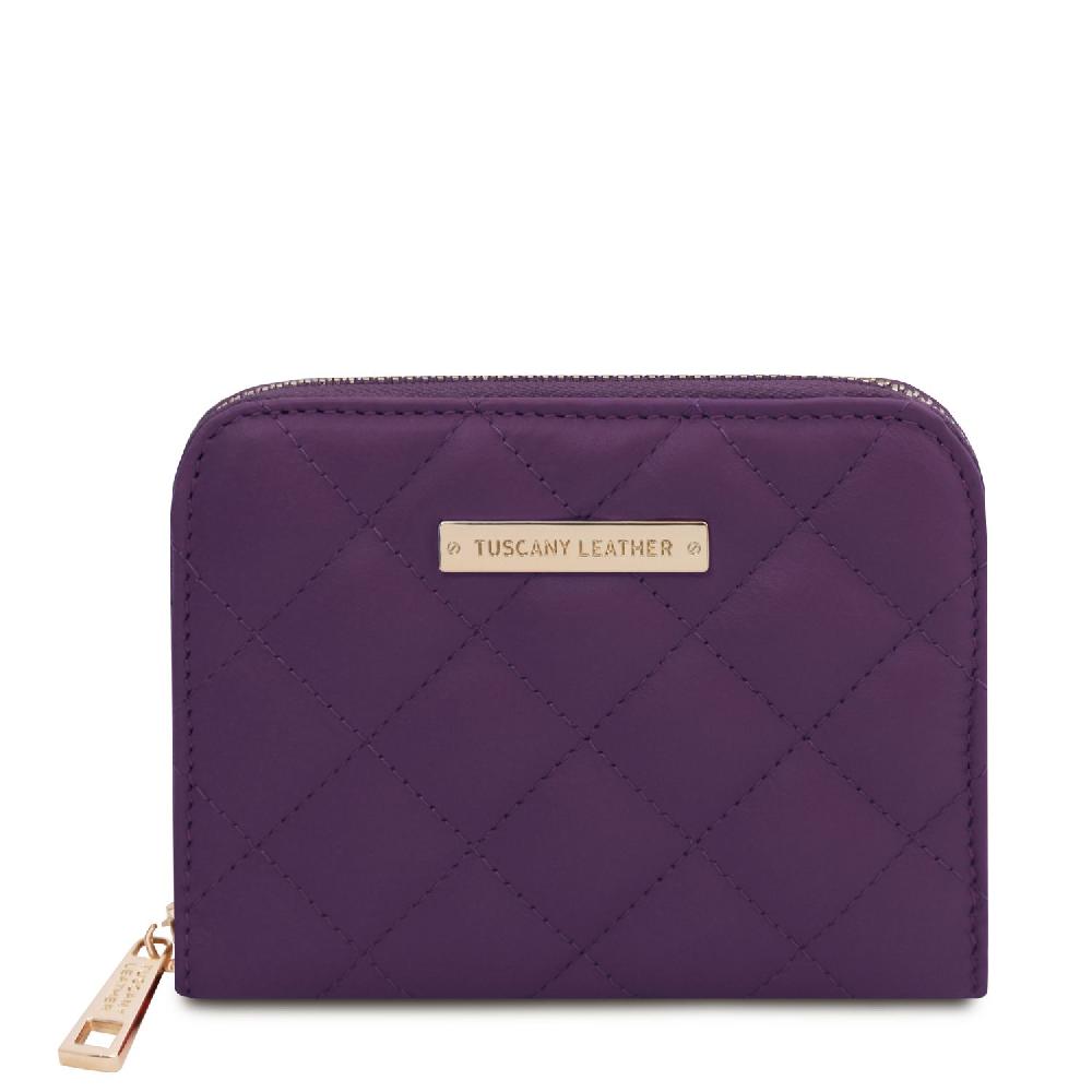 Tuscany Leather Esclusivo Portafogli in Pelle Morbida zip Around Hotsell