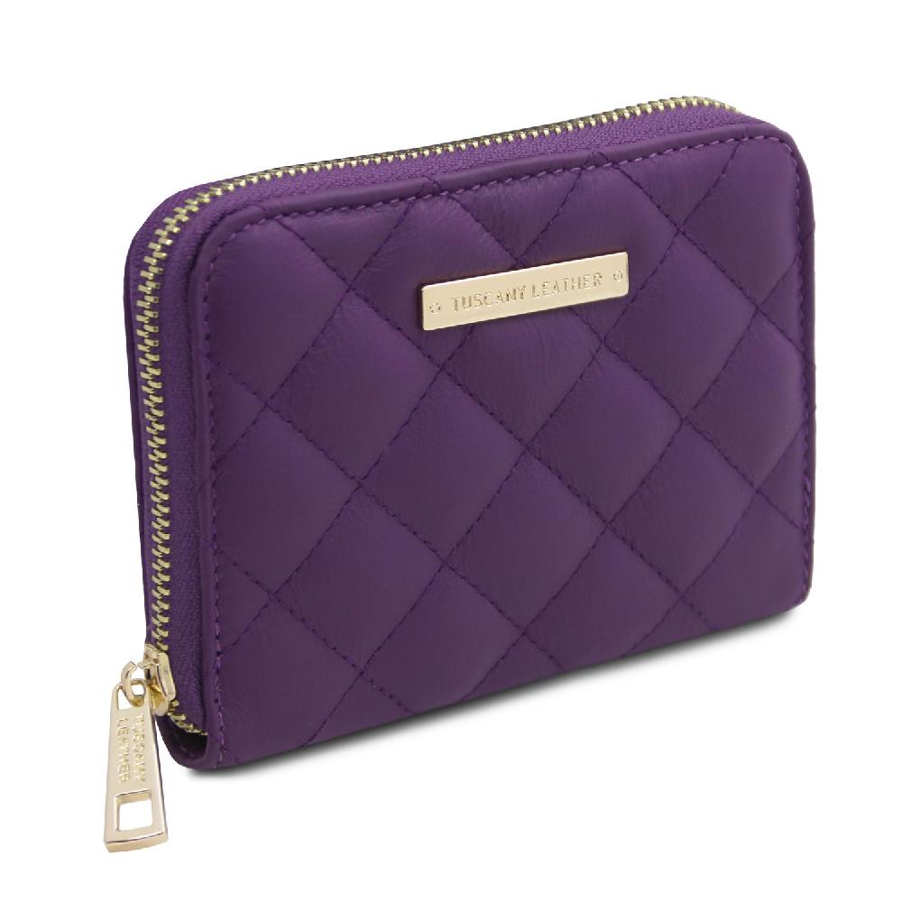 Tuscany Leather Esclusivo Portafogli in Pelle Morbida zip Around Hotsell