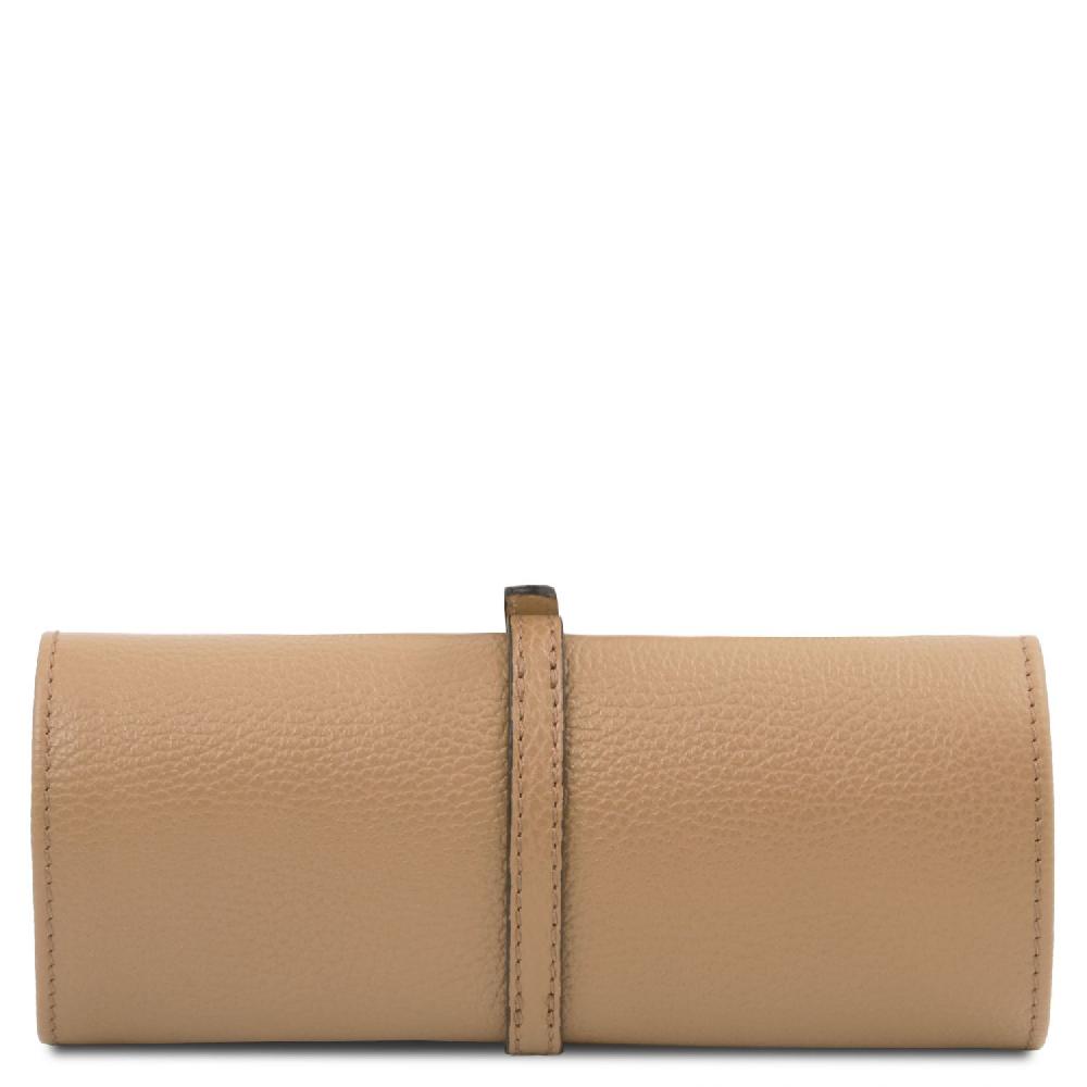Tuscany Leather Portagioie in Pelle Morbida In Saldo