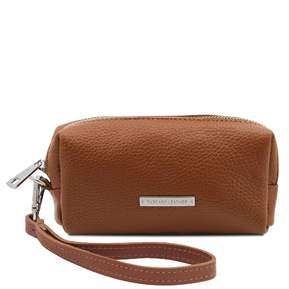 Tuscany Leather Trousse in Pelle Morbida Nuovo