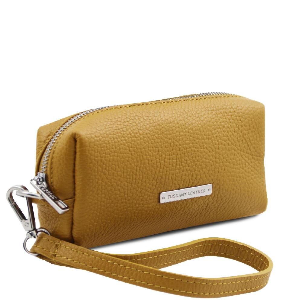 Tuscany Leather Trousse in Pelle Morbida Spedizione Gratuita