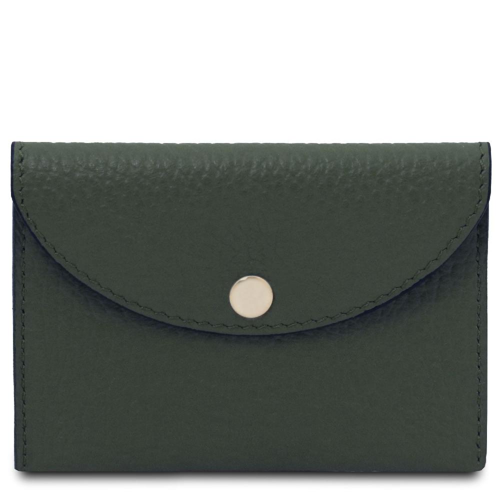Tuscany Leather Porta Biglietti da Visita / Carte di Credito in Pelle Acquista Ora