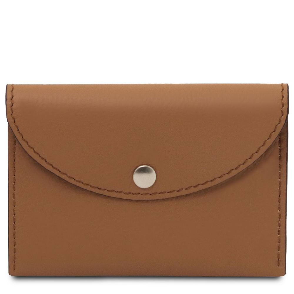 Tuscany Leather Porta Biglietti da Visita / Carte di Credito in Pelle Fino Al -60%