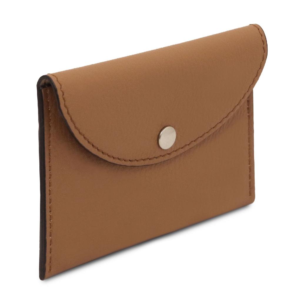 Tuscany Leather Porta Biglietti da Visita / Carte di Credito in Pelle Fino Al -60%
