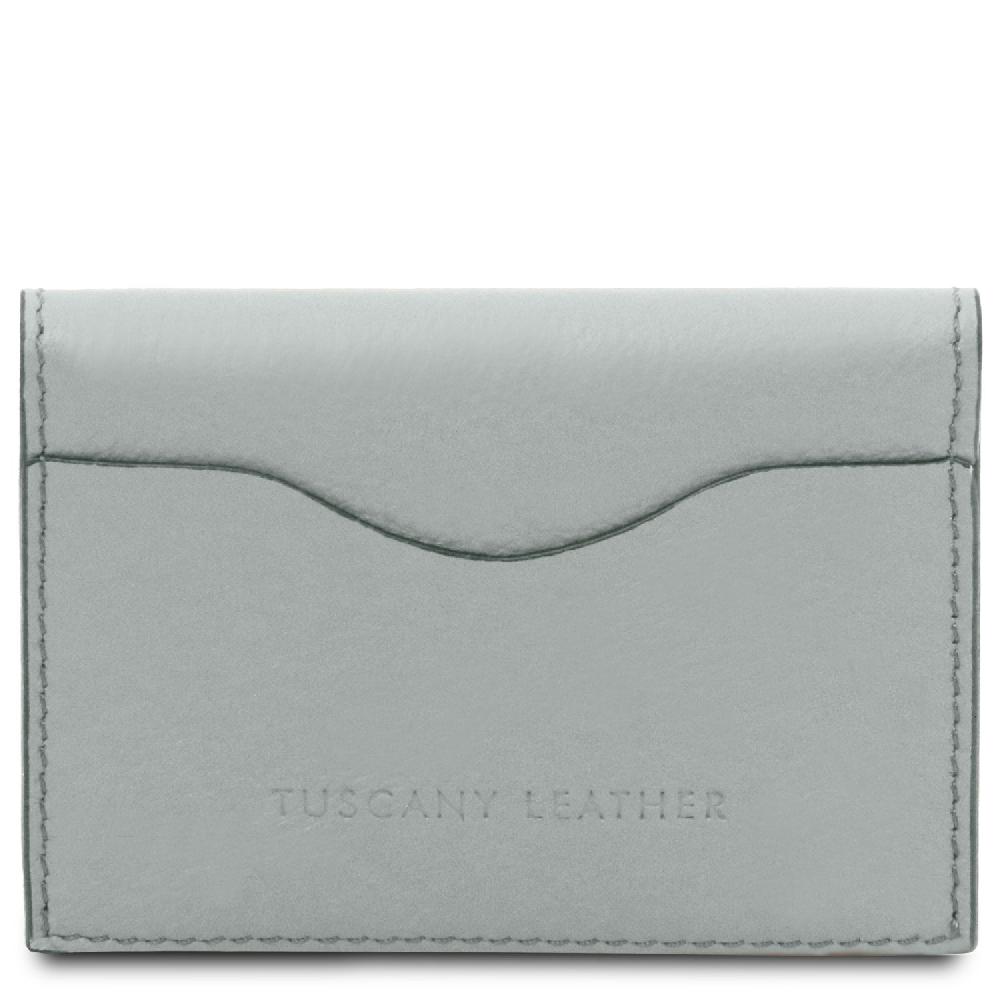 Tuscany Leather Porta Biglietti da Visita / Carte di Credito in Pelle Shopping Online