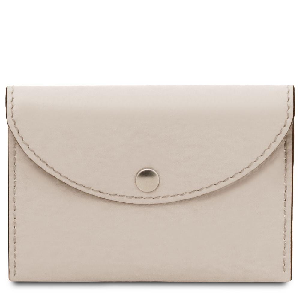 Tuscany Leather Porta Biglietti da Visita / Carte di Credito in Pelle Affare Del Giorno