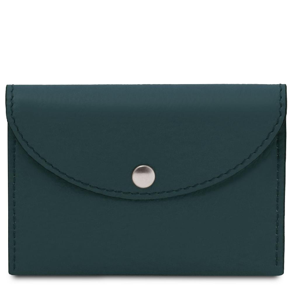 Tuscany Leather Porta Biglietti da Visita / Carte di Credito in Pelle Sottocosto