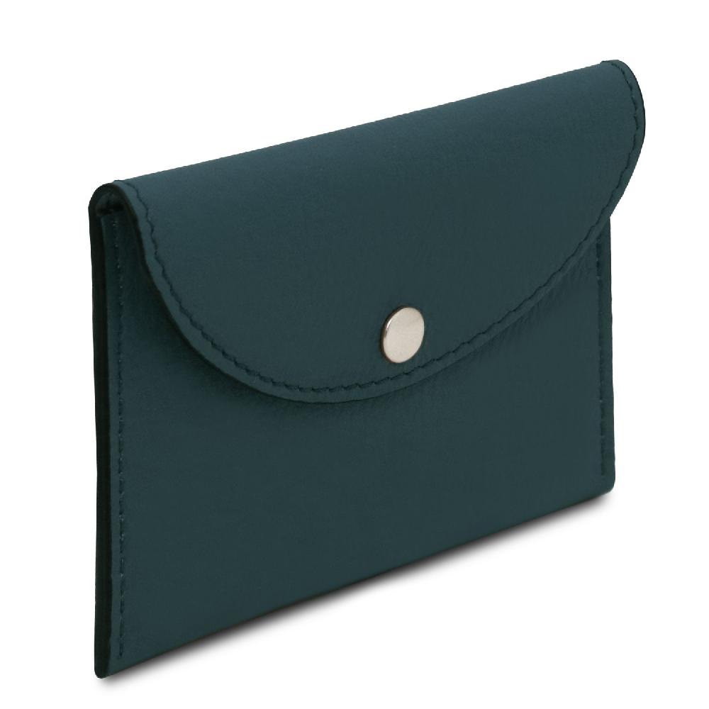 Tuscany Leather Porta Biglietti da Visita / Carte di Credito in Pelle Sottocosto