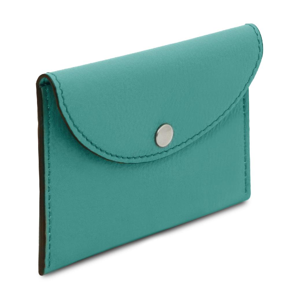 Tuscany Leather Porta Biglietti da Visita / Carte di Credito in Pelle Convenienza
