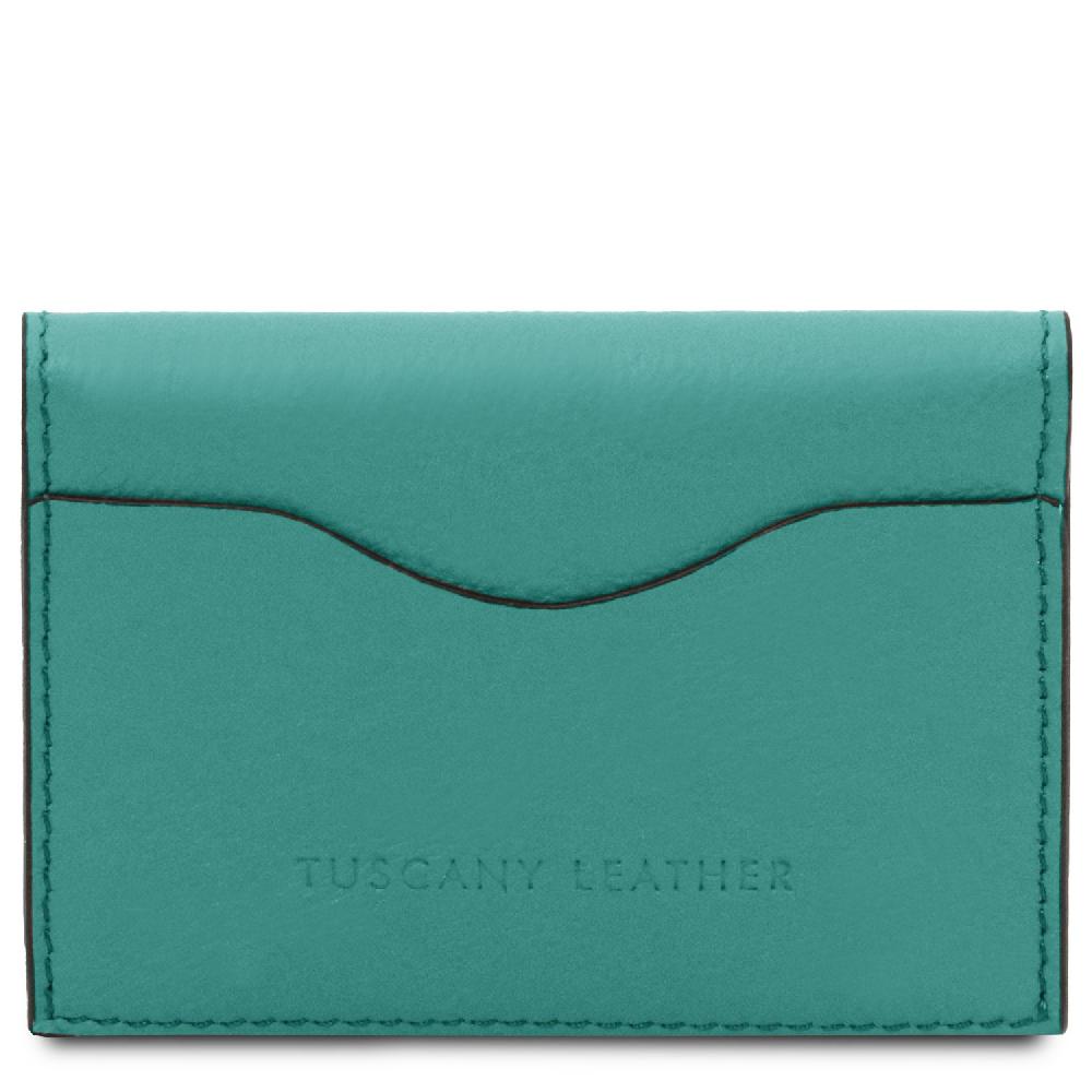 Tuscany Leather Porta Biglietti da Visita / Carte di Credito in Pelle Convenienza