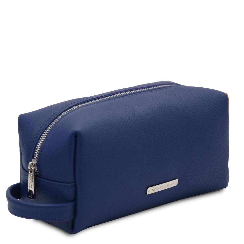 Tuscany Leather Beauty Case in Pelle Morbida Saldi Di Fabbrica