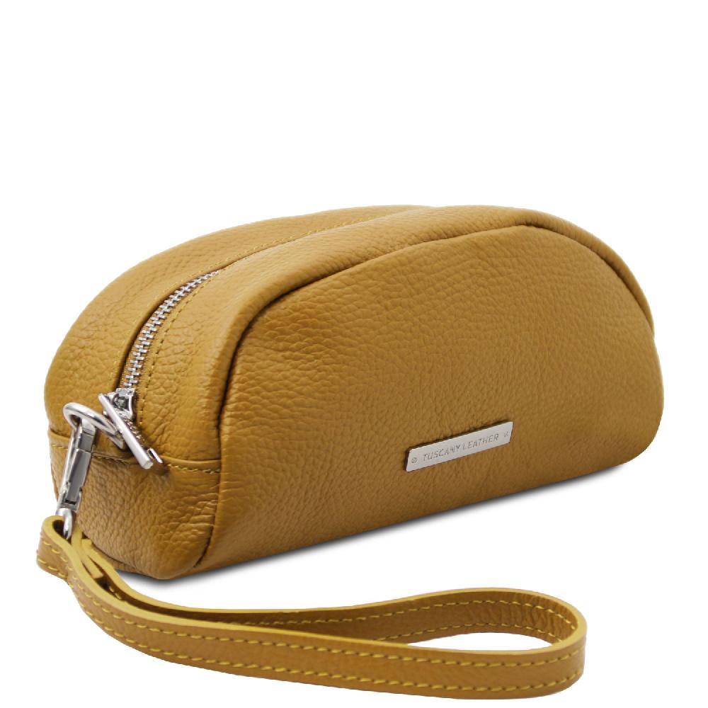 Tuscany Leather Trousse in Pelle Morbida Moda