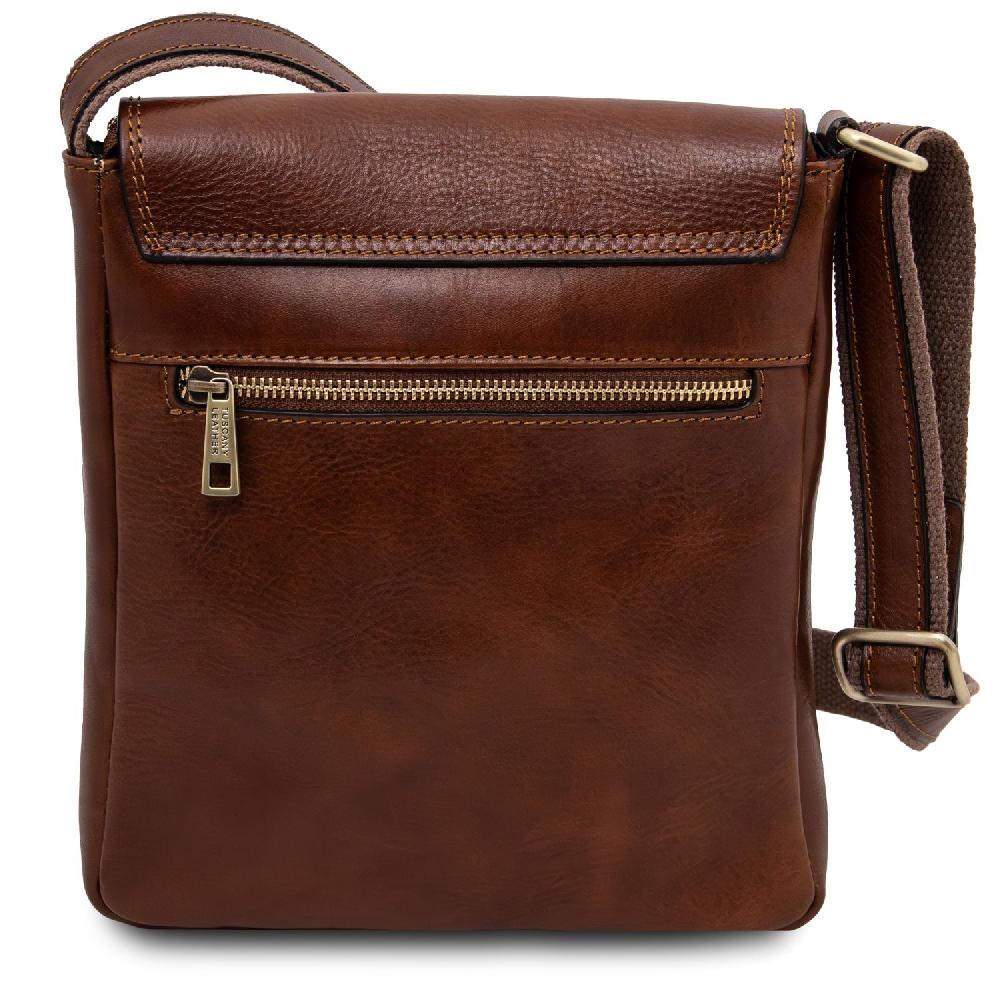 Tuscany Leather Borsello da Uomo in Pelle con Tasca Frontale Offerte giornaliere
