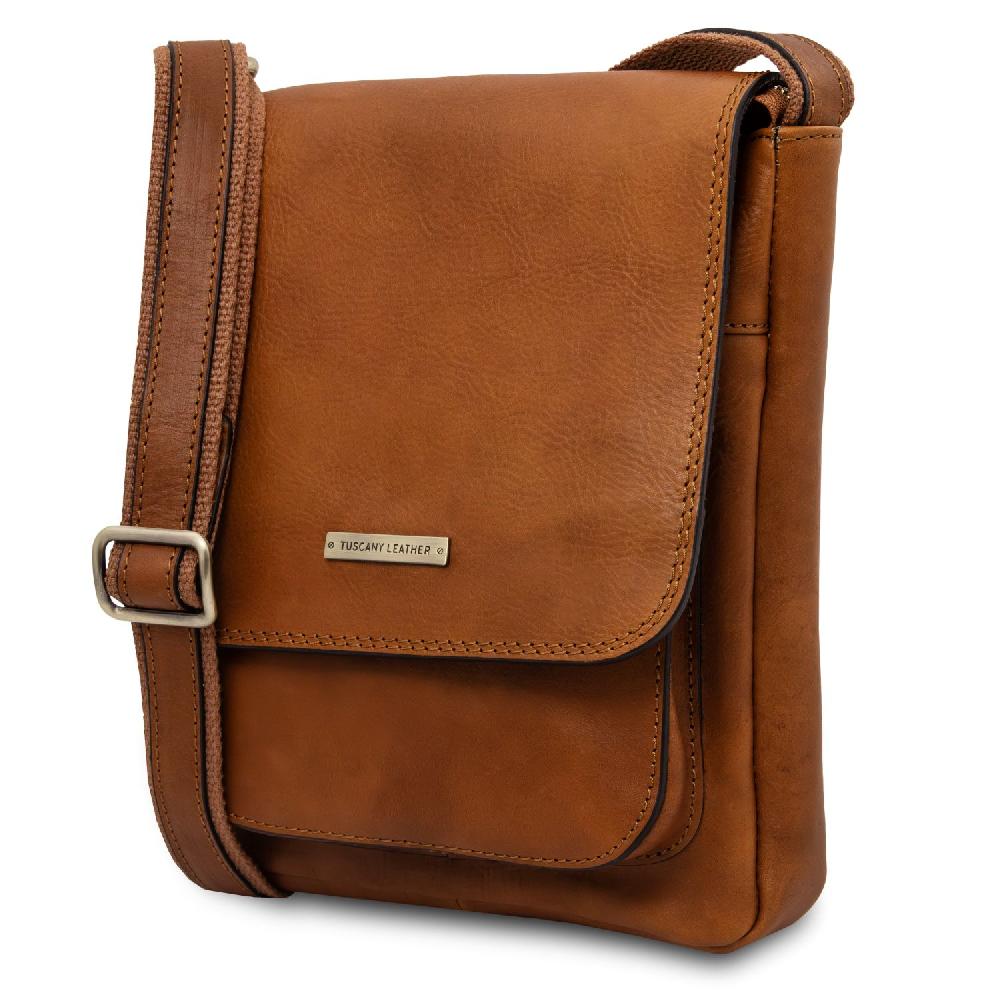 Tuscany Leather Borsello da Uomo in Pelle con Tasca Frontale Offerte speciali