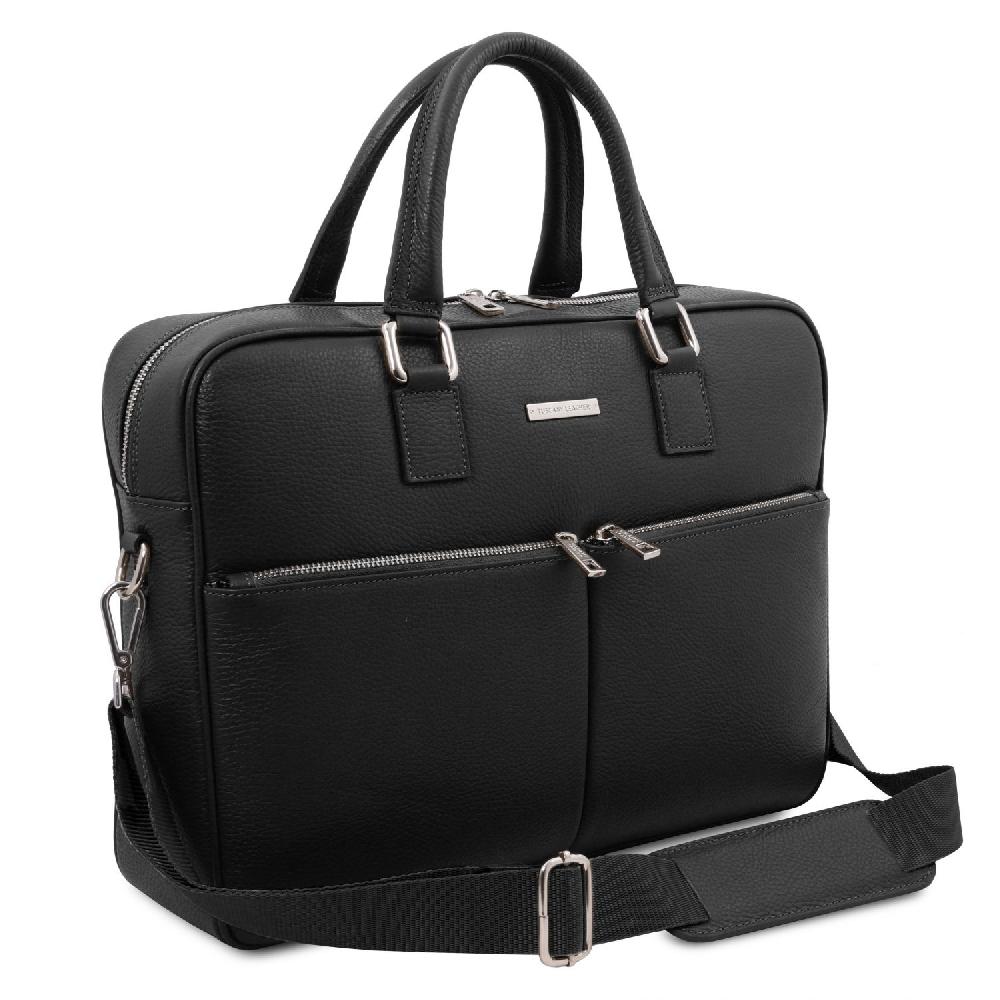 Tuscany Leather Borsa Porta Computer in Pelle Super Saving Price
