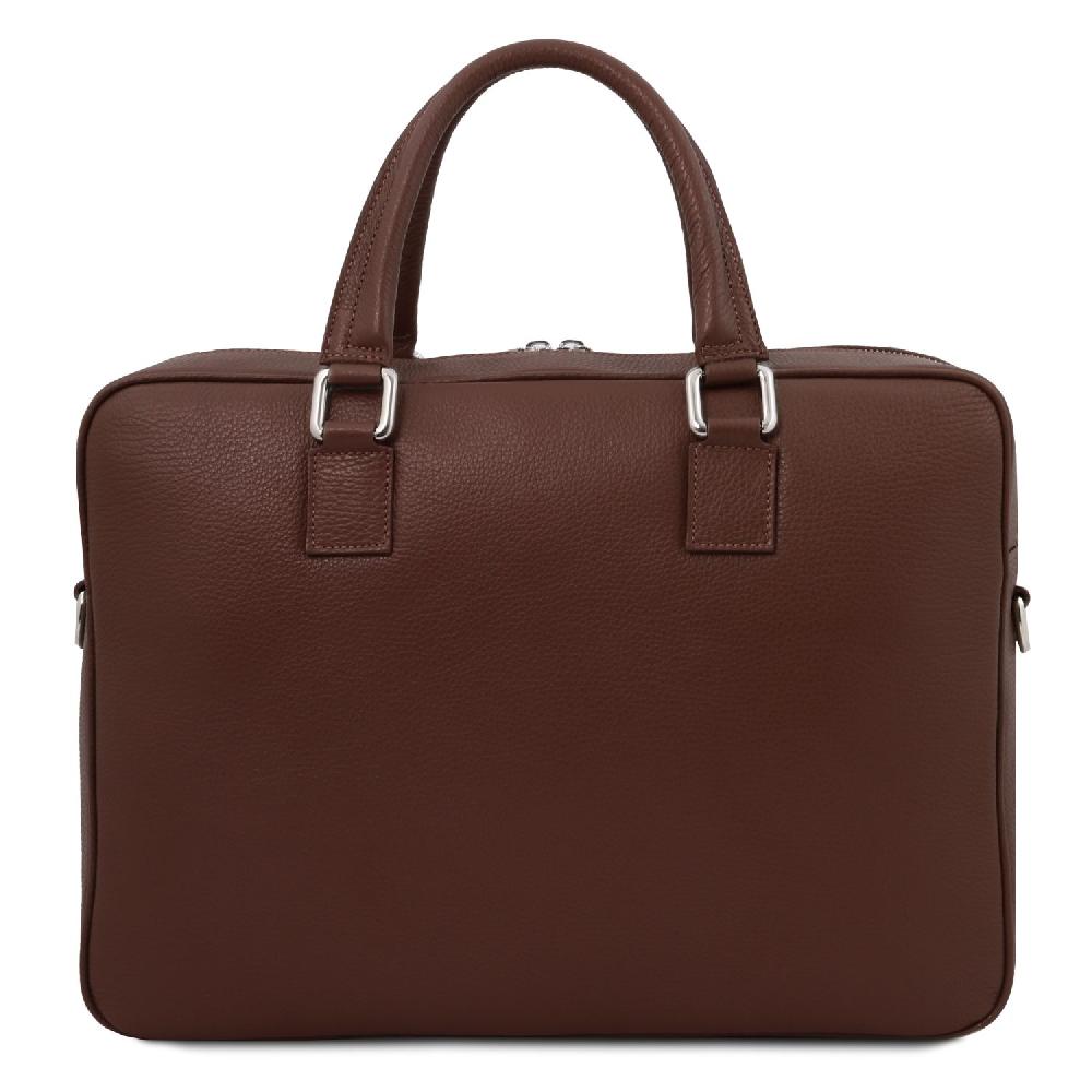 Tuscany Leather Borsa Porta Computer in Pelle Offerta settimanale