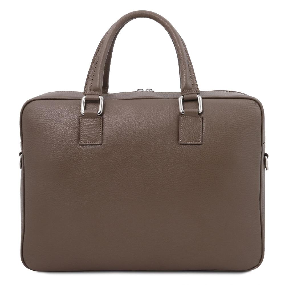 Tuscany Leather Borsa Porta Computer in Pelle Ritorno libero