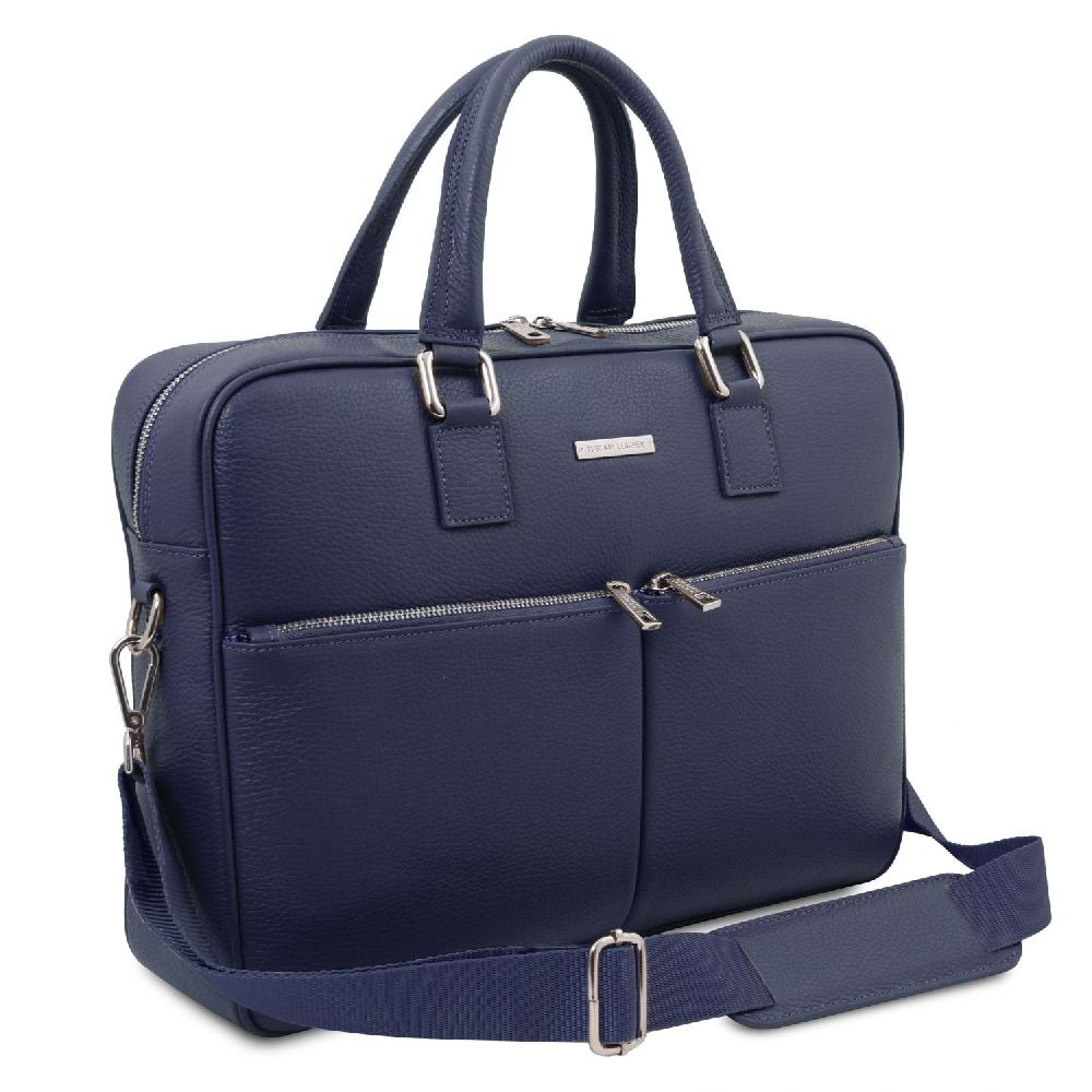 Tuscany Leather Borsa Porta Computer in Pelle Rilascio limitato