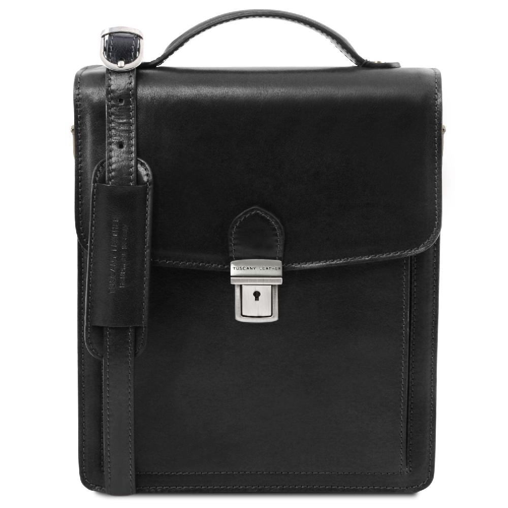 Tuscany Leather Borsello in Pelle a Tracolla - Misura Grande