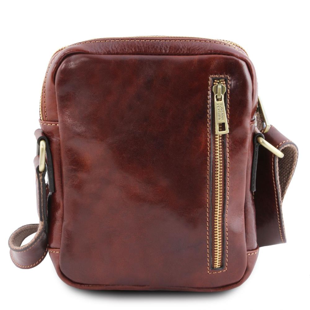 Tuscany Leather Borsello da Uomo in Pelle 50% di sconto con spedizione gratuita