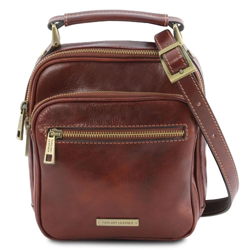 Tuscany Leather Borsello da Uomo in Pelle Limitato a 3 giorni