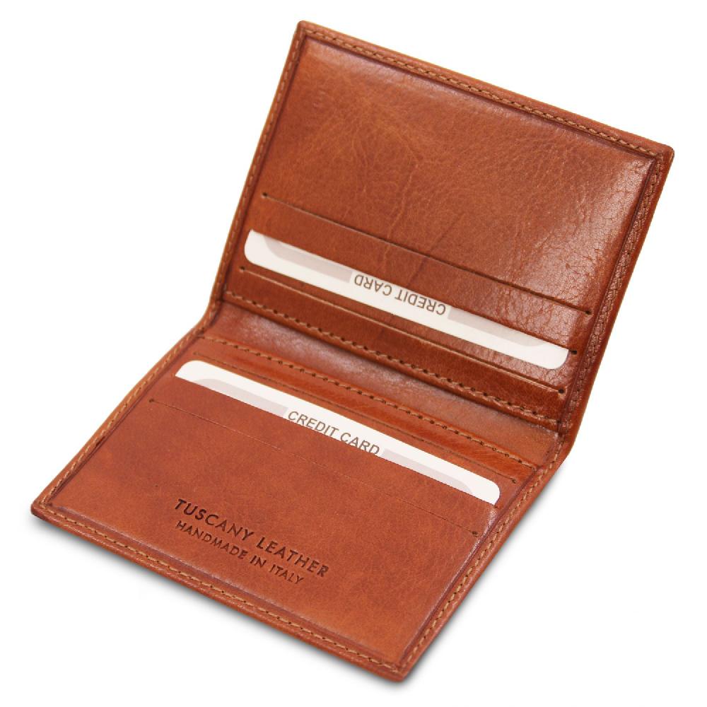 Tuscany Leather Esclusivo Portacarte in Pelle Nuovo