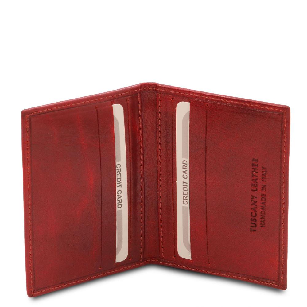 Tuscany Leather Esclusivo Portacarte in Pelle Qualità