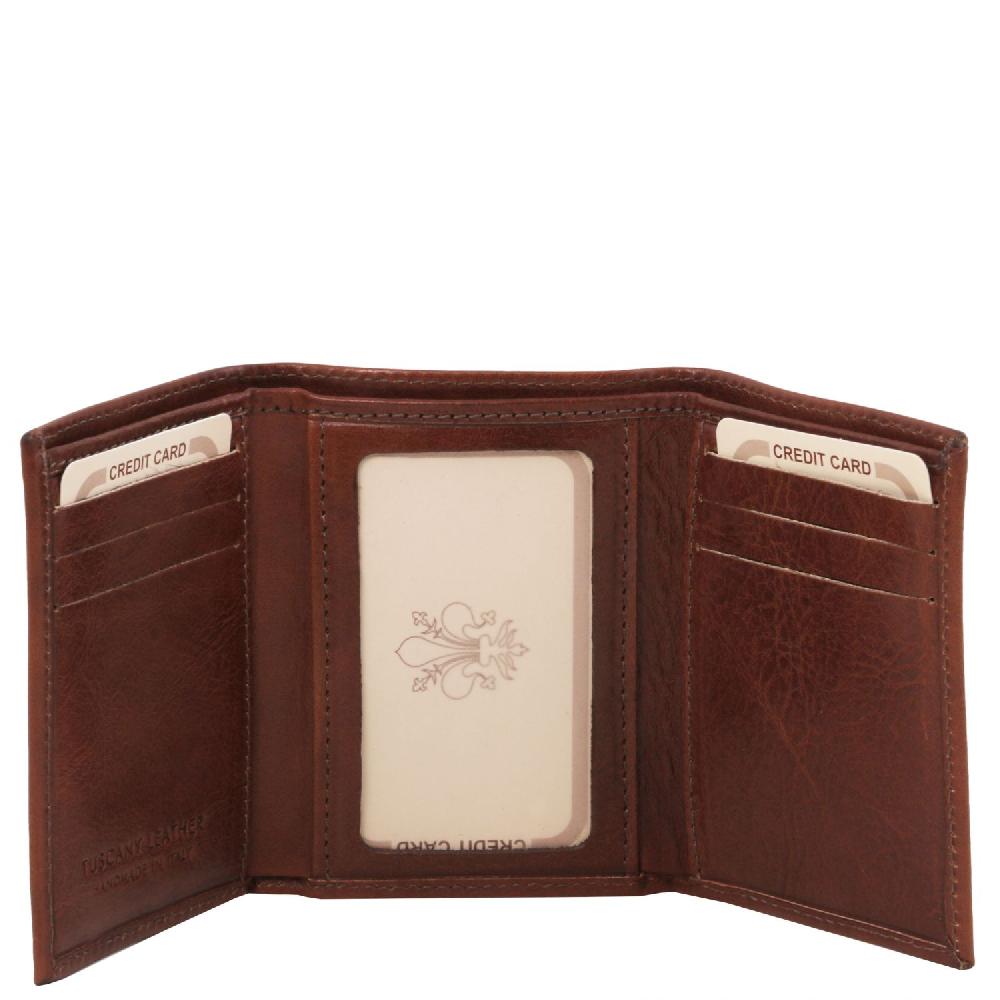 Tuscany Leather Esclusivo Portafoglio in Pelle Consegna Veloce