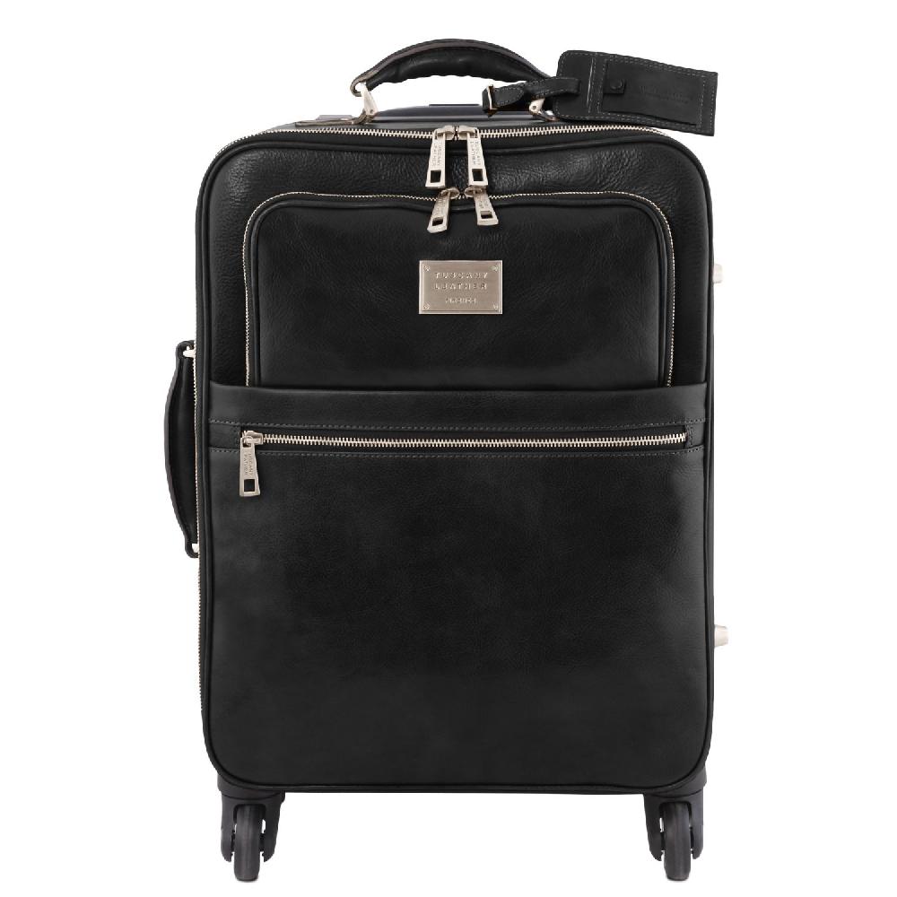 Tuscany Leather Trolley con 4 Ruote e Borsa Porta Computer TL SMART in Pelle I Più Venduti